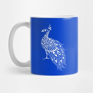 peacock the royal bird ecopop Mug